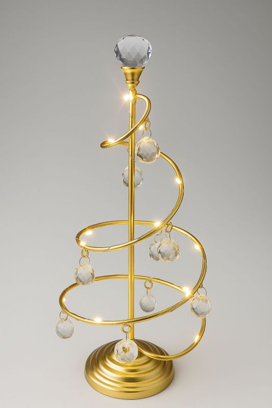 Wrought Iron Christmas Tree Night Light