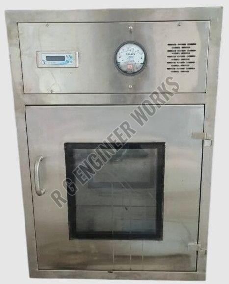 25 Inch Stainless Steel Pharmaceutical Dynamic Pass Box