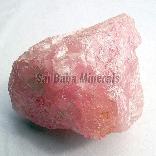 Rose Pink Quartz Lumps 2 - 10 Cm for Decorative Purposes