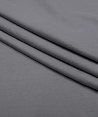 Smooth Plain Cotton Grey Fabric for Apparel, Home Textiles