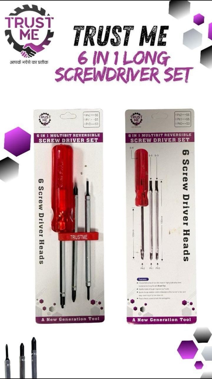 6in1long Screw Driver