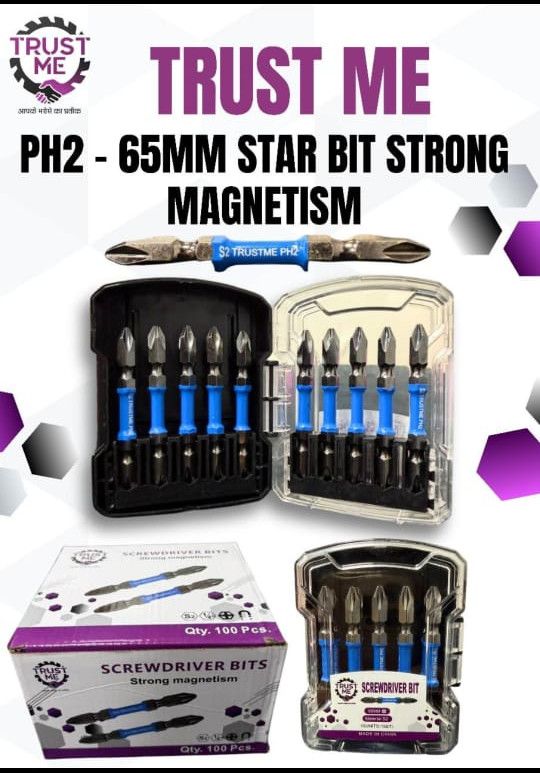 Ph2 65mm Star Bit Strong Magnetism
