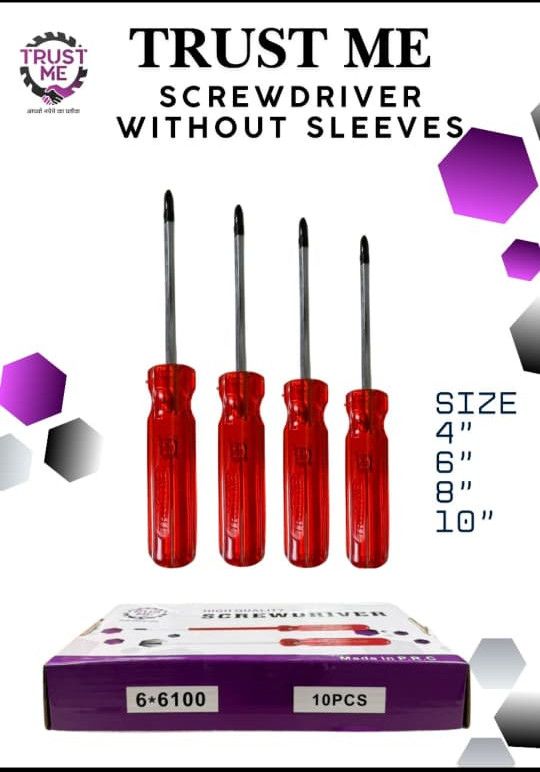 Screw Driver without Sleeves
