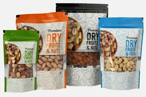Laminated Dry Fruit Packaging Stand Up Pouch