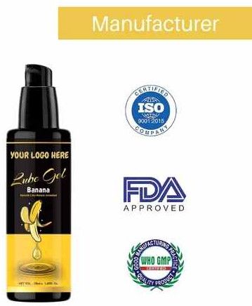 Banana Water Based Lubricant Gel