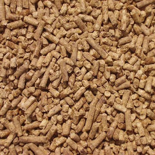 Grains Natural Organic Dairy Cattle Pellet Feed, Color : Brown