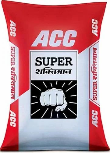 50Kg ACC Super Shaktimaan Cement, Color : Grey