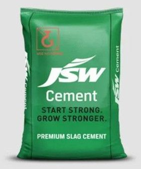 50Kg JSW Premium Slag Cement, Color : Grey, Form : Powder