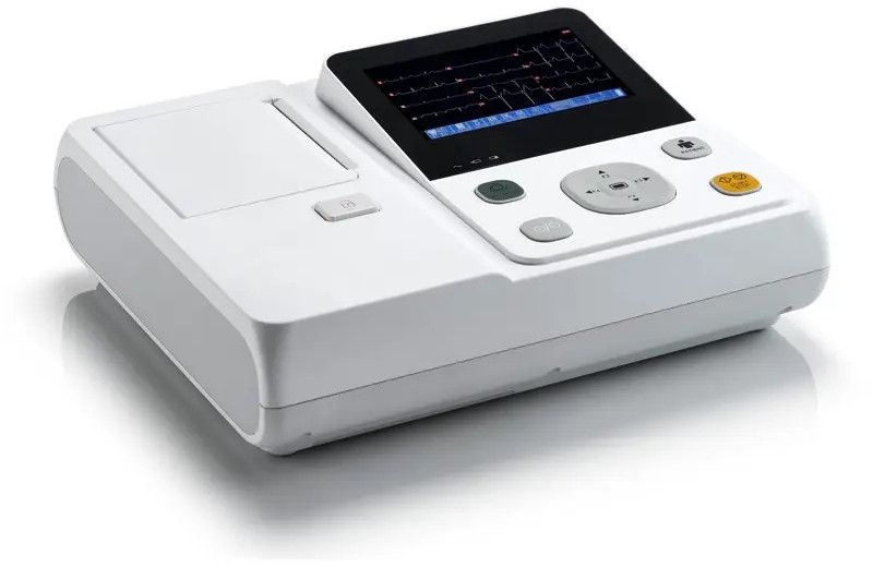 Digital Three Channel Electrocardiograph