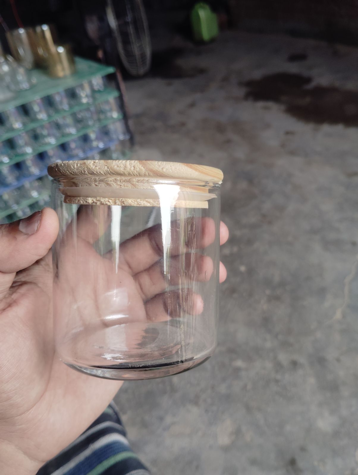 Scented Glass Votive Candle