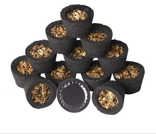 Instant Sambrani Dhoop, Shape : Round