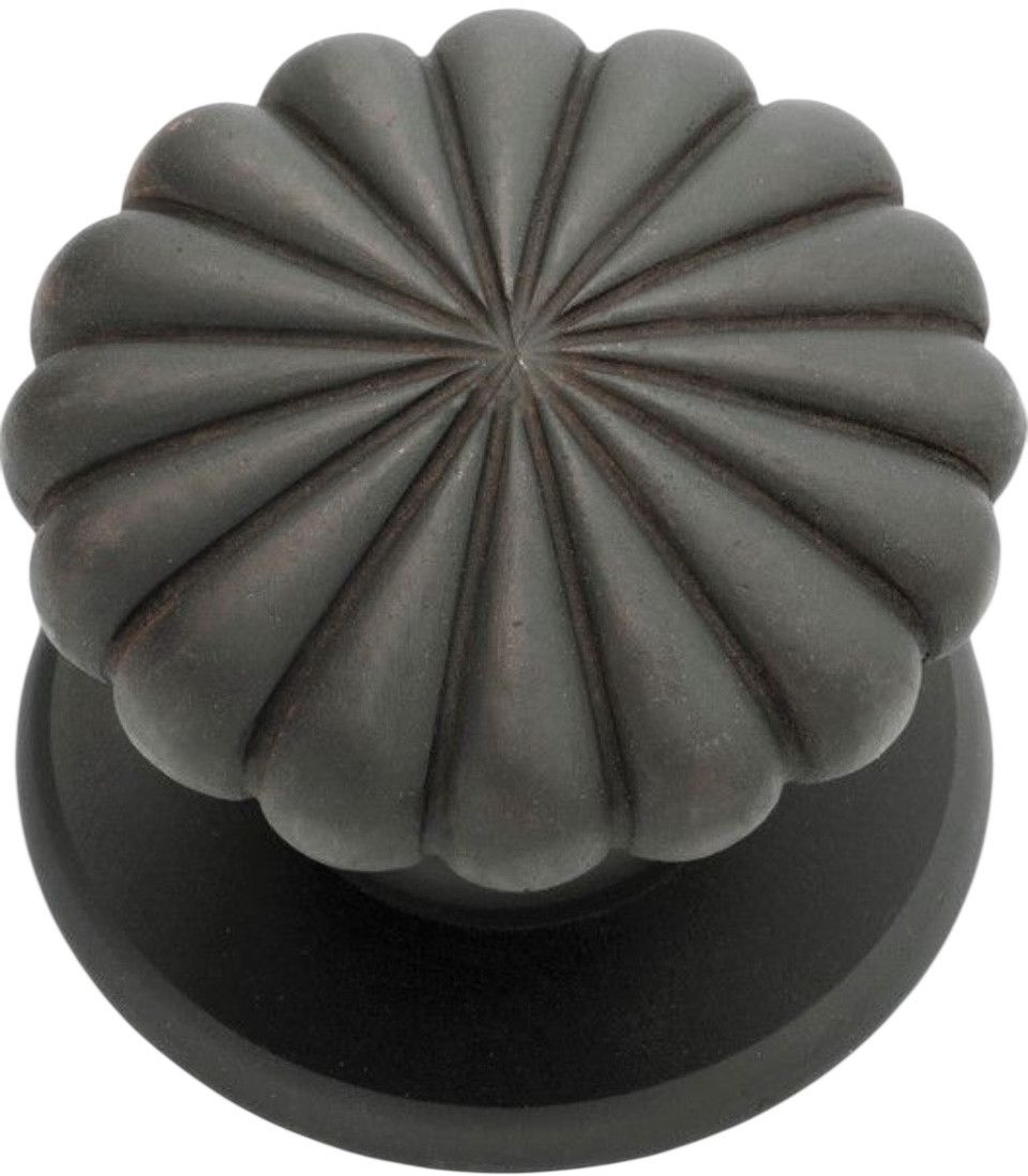Black Cast Iron Door Knob