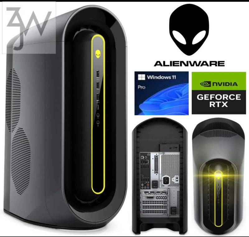 Alienware Aurora R10 Ryzen 5 5600X 64GB RAM 1TB SSD RTX3070 Win11 Gaming PC Wifi