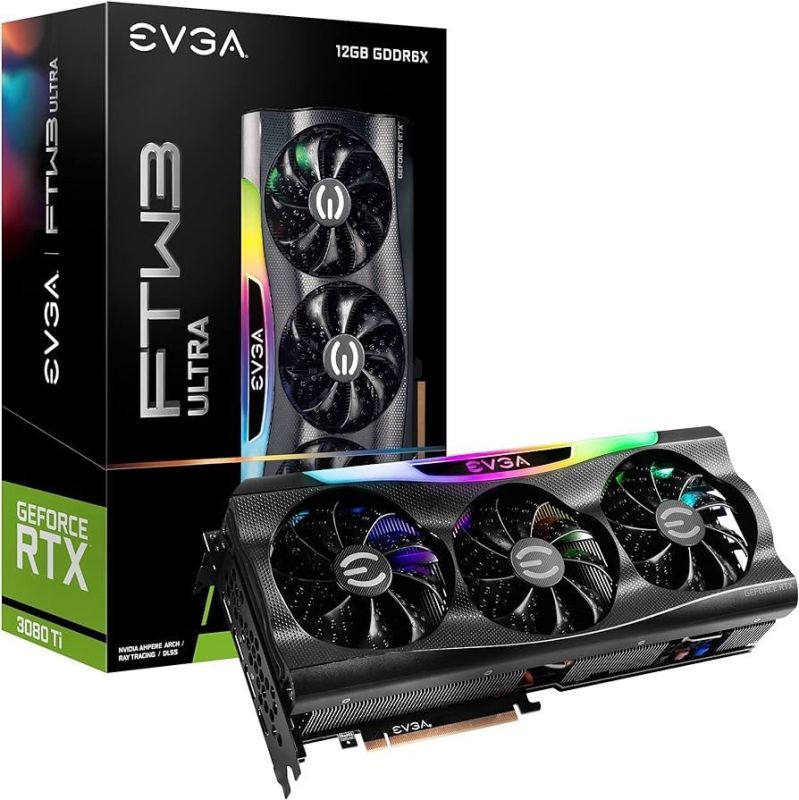 Evga Geforce Rtx 3080 TI FTW3 Ultra Gaming 12GB GDDR6X Graphics Card