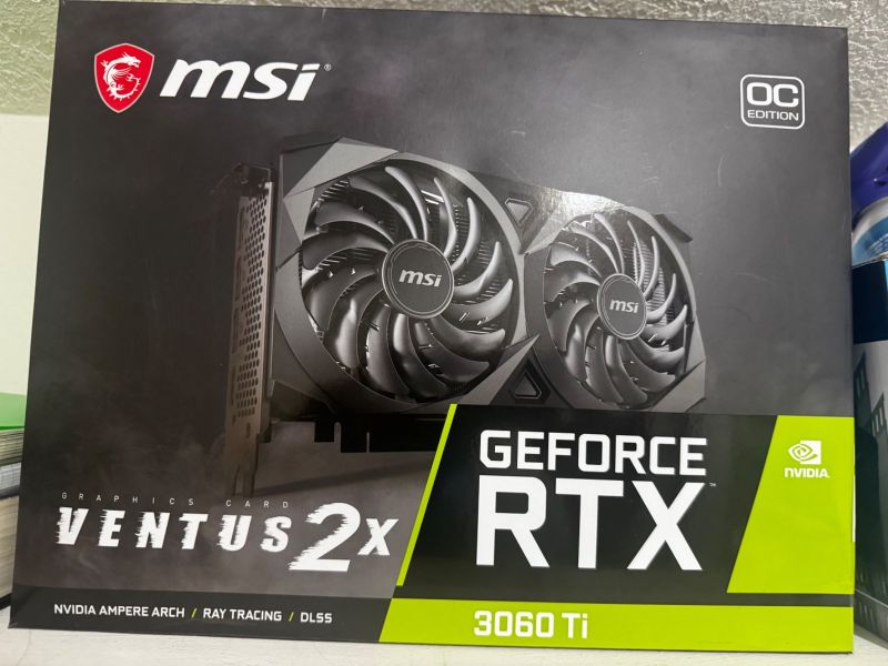 Msi Geforce rtx-3060 TI 8g Ventus Graphics Card