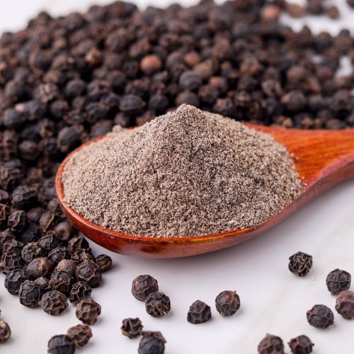 Black Pepper Powder, Packaging Type : Plastic Pouch, Glass Jar