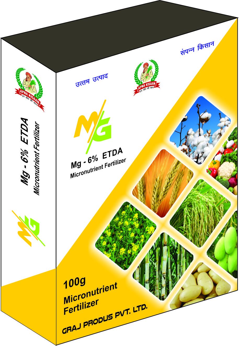 Mg  6% ETDA Micronutrient Fertilizer
