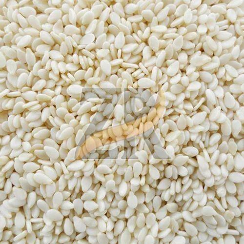 Food & Bakery Grade White Hulled Sesame Seeds, Packaging Size : 25kg