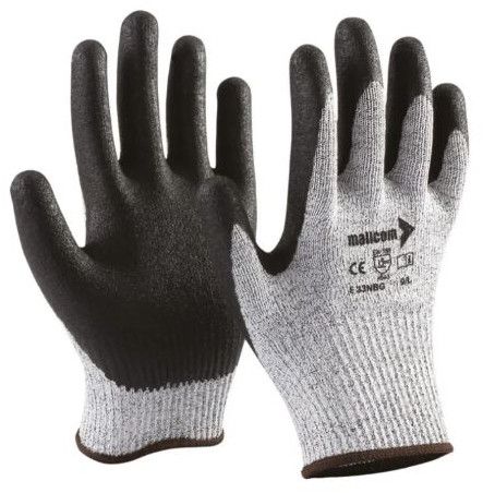 Nitrile Coated Cut Level-d Hand Gloves (Mallcom), Gender : Unisex