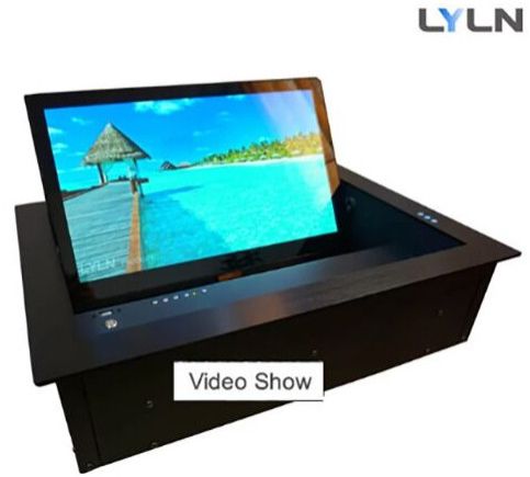 Flip Up Monitor, Color : Black, Silver, Brand Name : LYLN