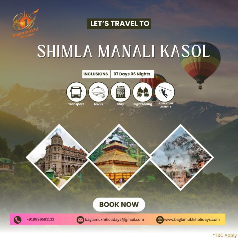 Shimla Kullu Manali Holiday Tour