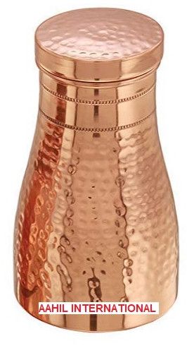 Polished Plain Copper Sugar Pot Multisize for Home, Hotel