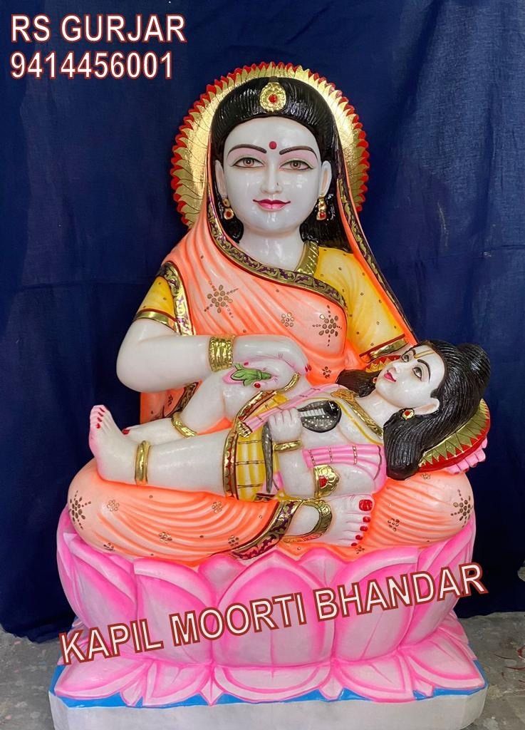 Marble Sadu Mata Moorti