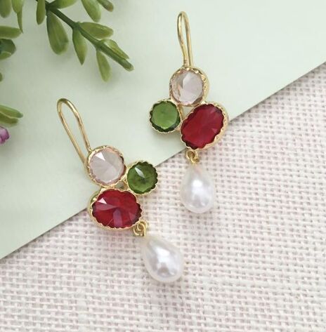 Petal Drop Earrings
