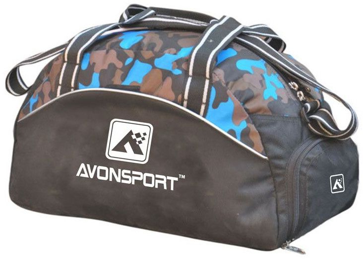 Blue Camo Gym Bag