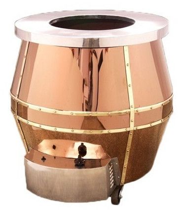 Metallic Copper Tandoor