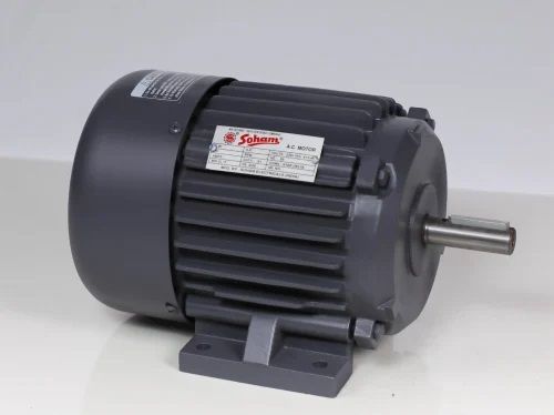 50 Hz Soham Three Phase Motors, Power : 0.37 Kw