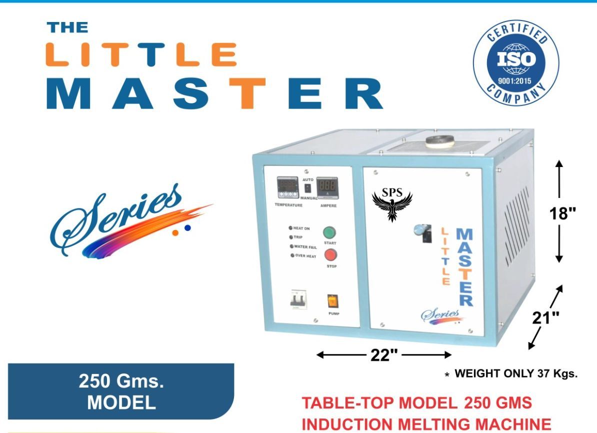 250 Gms SPS Table Top Induction Melting Machine