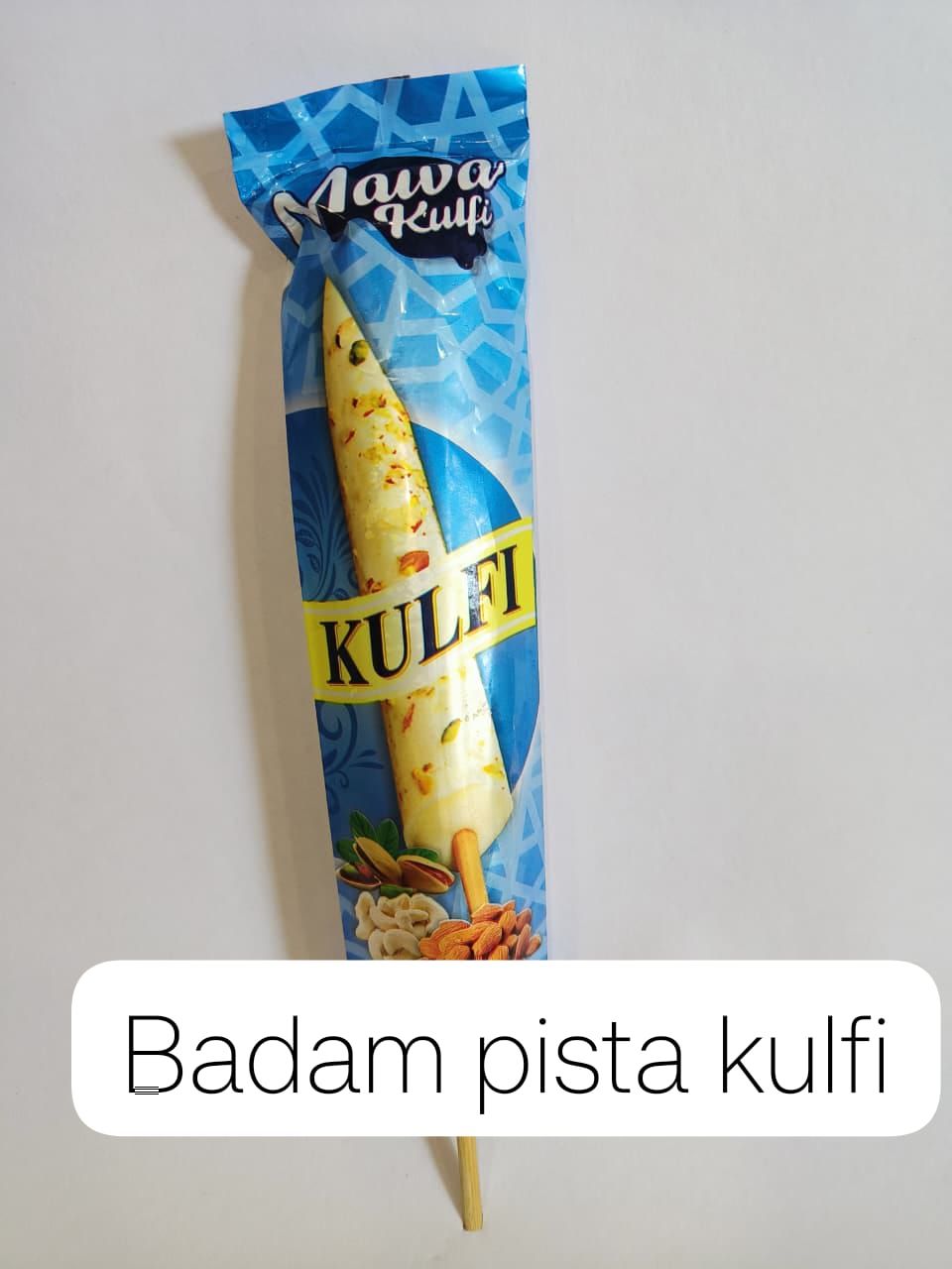 Badam Pista Stick Kulfi