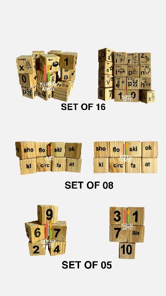 Natural Finish Wooden Educational Toy Wooden Blocks, Gender : Unisex