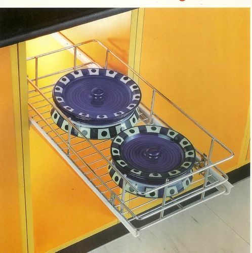 Stainless Steel Plain Utility Basket, for Kitchen