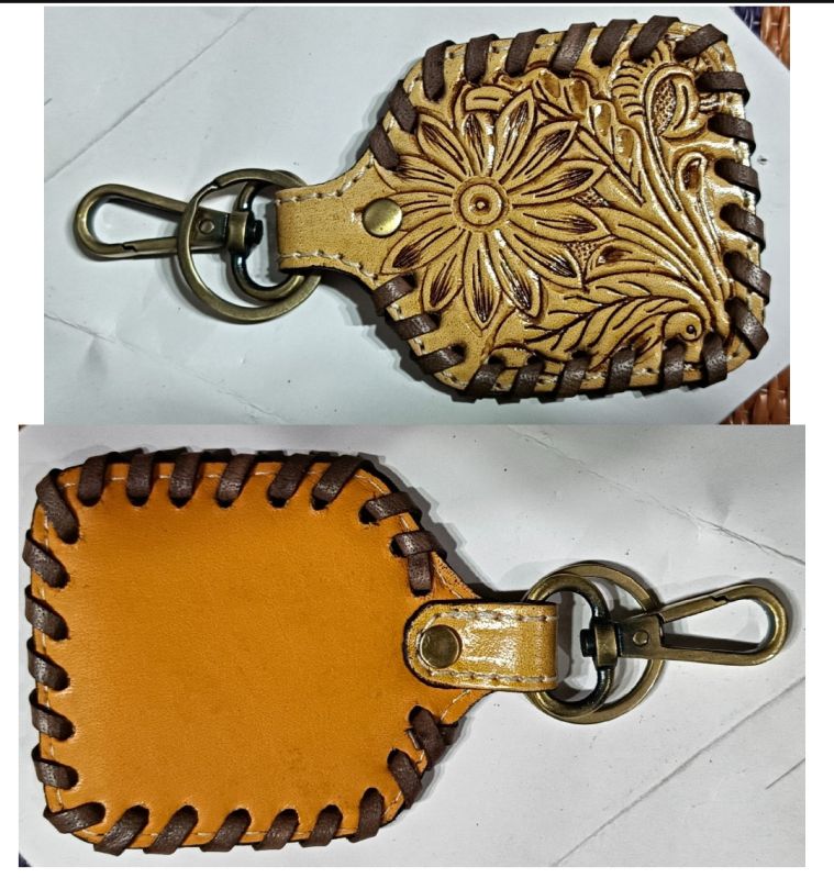 Keychain Hand Craft Tooling and Carving