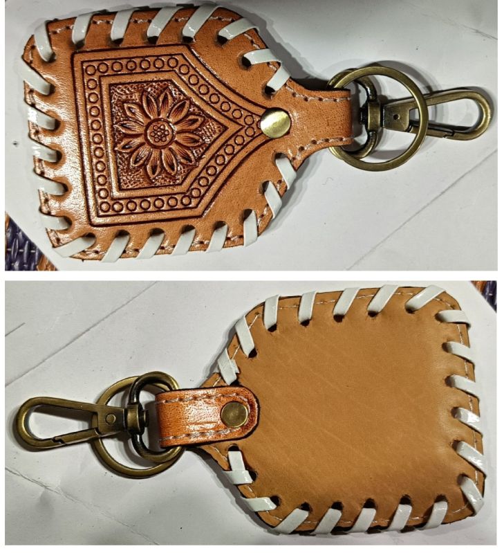 Keychain Hand Craft Tooling and Carving