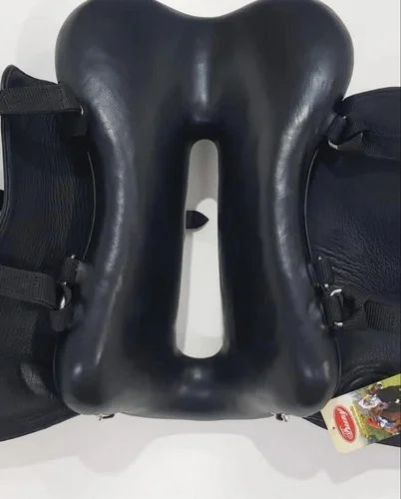 Leather Black Plain Endurance Saddle