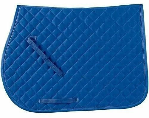 Blue Horse Cotton Saddle Pad