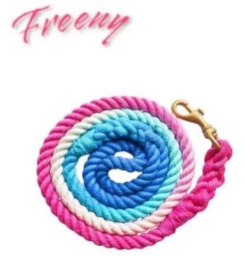 Plain Multicolor Nylon Horse Lead Rope, Thickness : 10-15mm