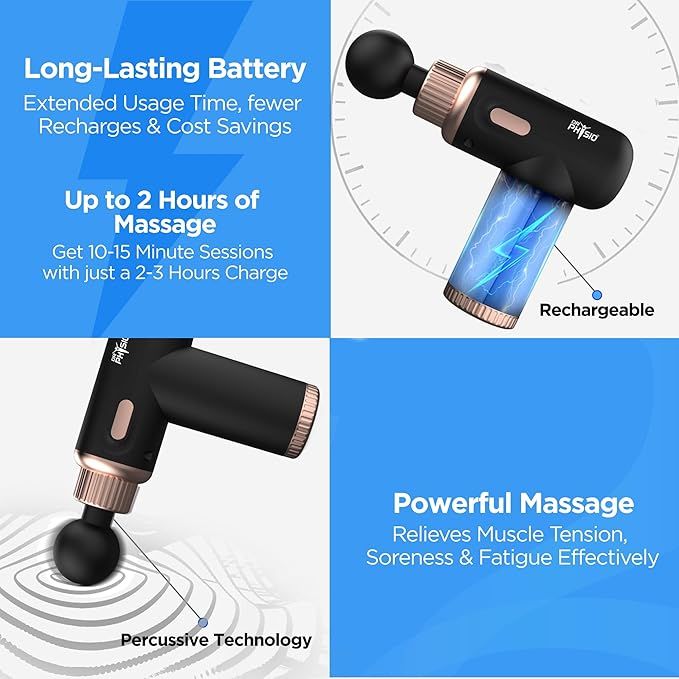 Rechargeable Gun Deep Tissue Massage Gun