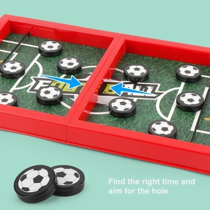 Fast Sling Puck Game Board String Hockey Toy