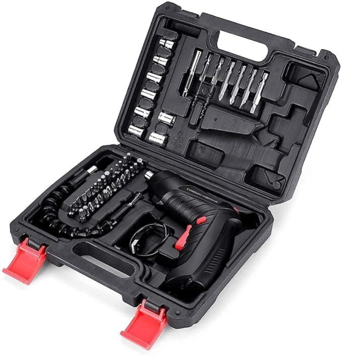 Screwdriver Kits 47 Piece Accessory Set In Carrying Case