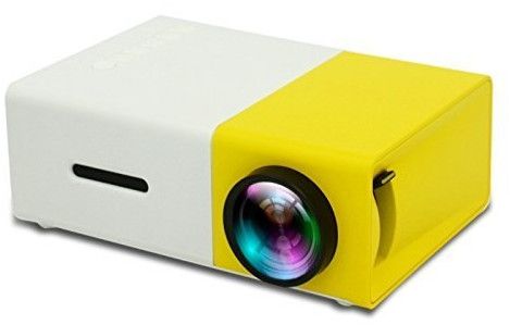 YG300 400LM Portable Mini Home Theater LED Projector With Remote Controller, Support HDMI