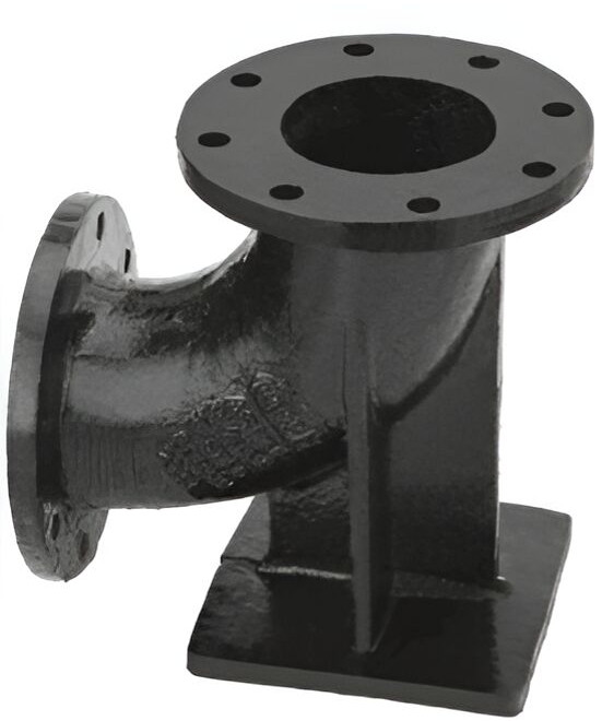 CI Double Flanged Duckfoot Bend - 150 MM