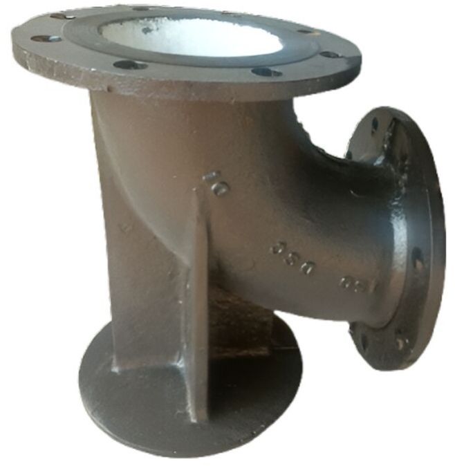 Ductile Iron Double Flanged Duckfoot Bend