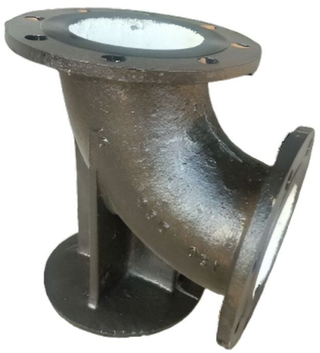 Ductile Iron Double Flanged Duckfoot Bend