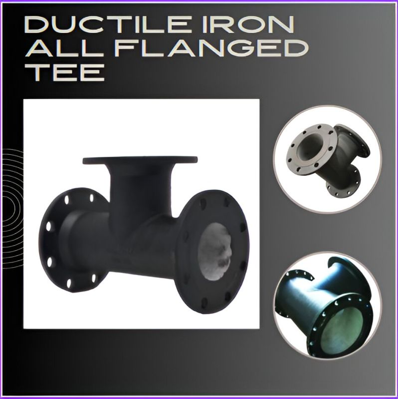 Ductile Iron All Flanged Tee