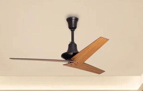 Finish Metal Body, Teak Finish Teak Wood Blades) Ceiling Fan