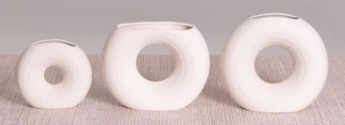 I Am Reality (off-white) Ceramic Vases